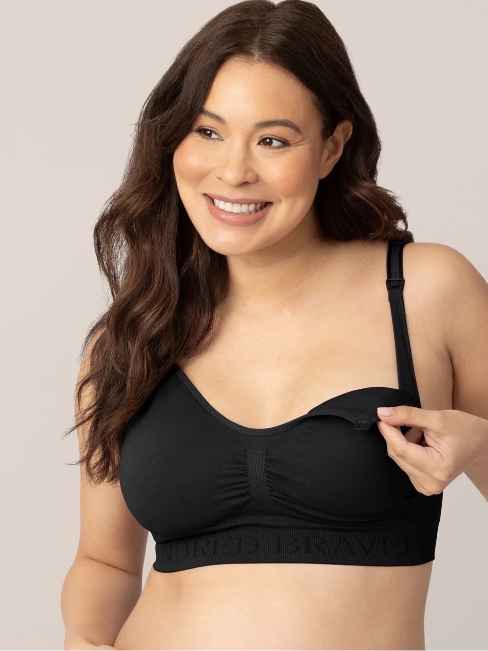 Kindred Bravely Women’s Simply Sublime Nursing Bra Medium Black NO PADS